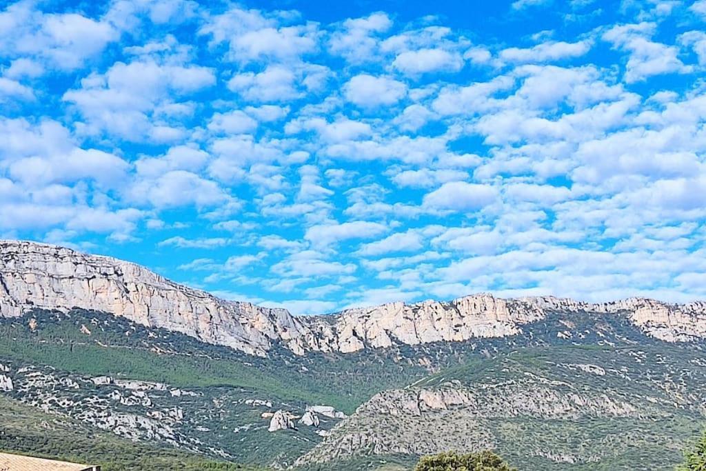 Duplex Sant Marti Lägenhet Ager Exteriör bild