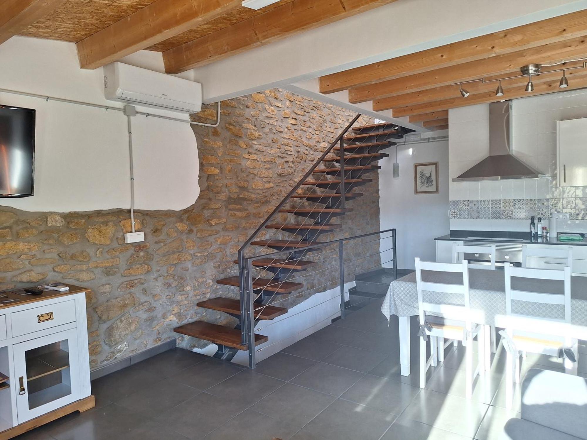 Duplex Sant Marti Lägenhet Ager Exteriör bild